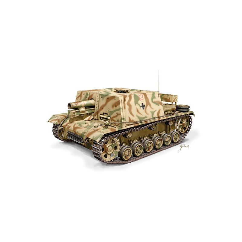 Maquette de Char en plastique STUL G 33B 1/72