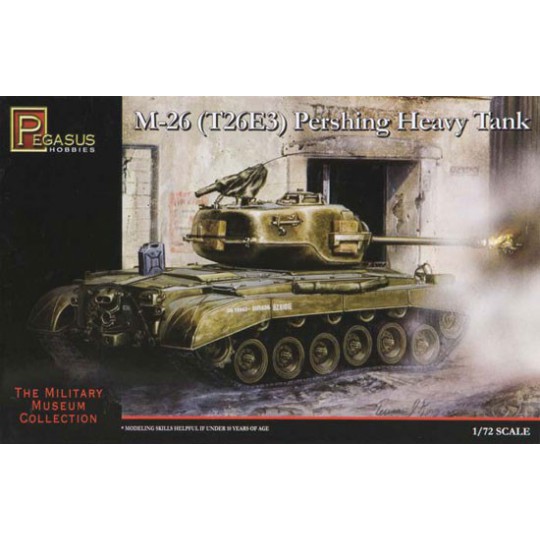 Maquette de Char en plastique M26 (T26E3) Pershing Tank 1/72 Maquette de Char en plastique M26 (T26E3) Pershing Tank 1/72