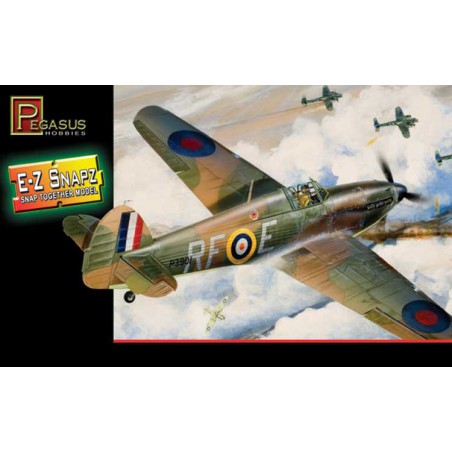Maquette d'avion en plastique E-Z BuiltKitHURRICANE1/48 Maquette d'avion en plastique E-Z BuiltKitHURRICANE1/48