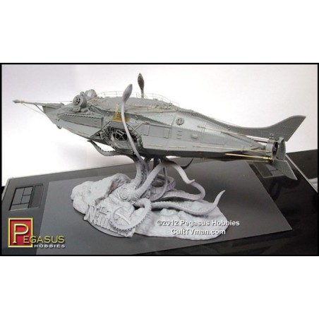 Modèle de science-fiction en plastique Nautilus Jules Vernes 1/144 Modèle de science-fiction en plastique Nautilus Jules Vernes 1/144