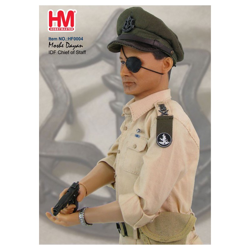 Miniature action figures au 1/6 Général Israélien Moshe Dayan 1/6