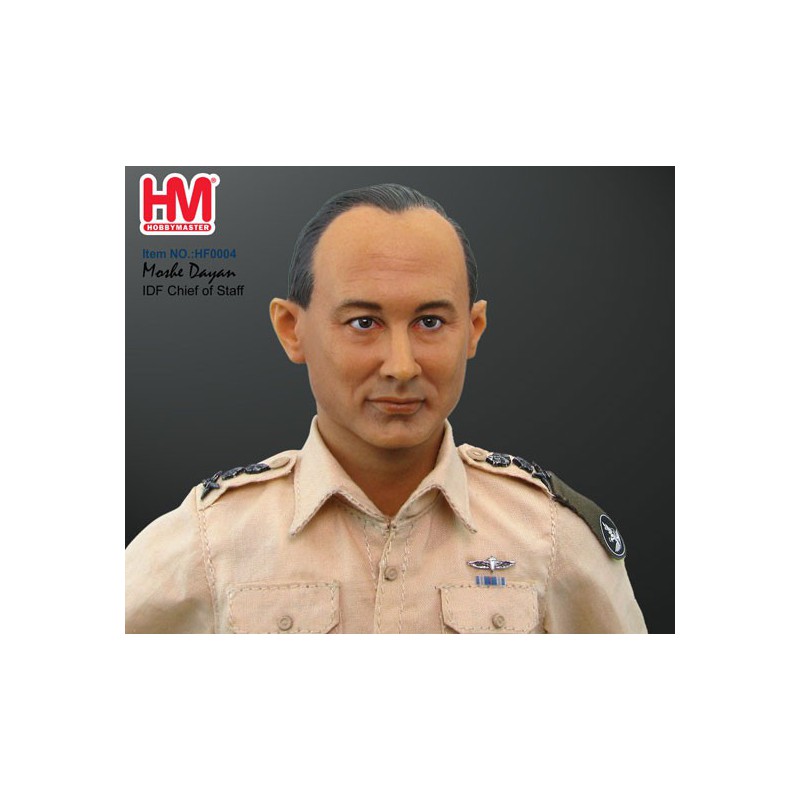 Miniature action figures au 1/6 Général Israélien Moshe Dayan 1/6