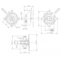 Moteur électrique radiocommandé Moteur DM2203 Kv2100 Moteur électrique radiocommandé Moteur DM2203 Kv2100