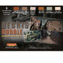 Peinture acrylique SET DEBRIS & GRAVATS