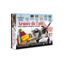 Peinture acrylique Armée de l'air WWII french aircraft colors Peinture acrylique Armée de l'air WWII french aircraft colors