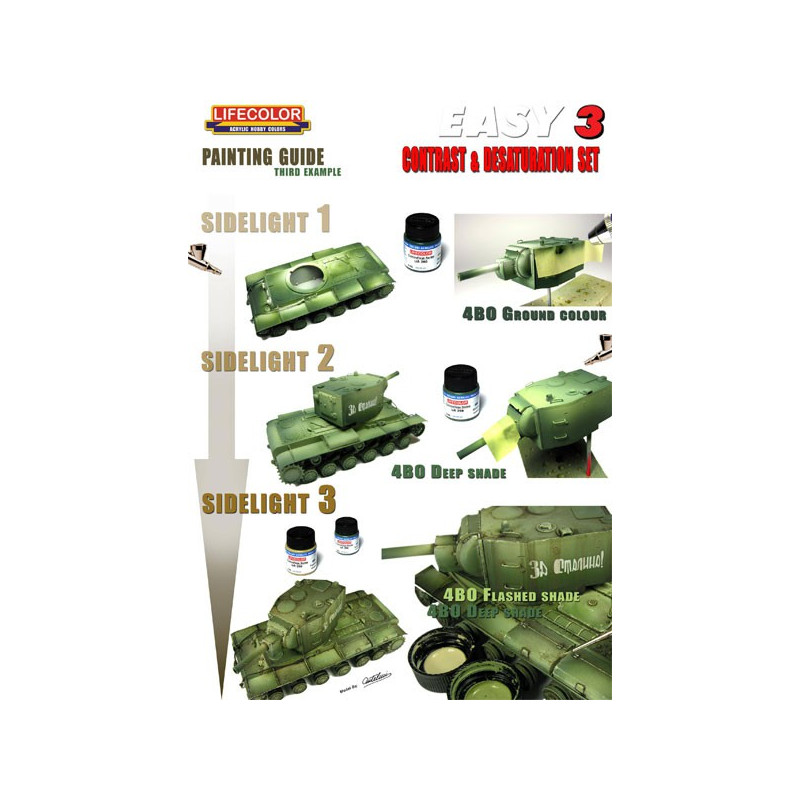 Peinture acrylique Easy 3 German AFV Panzergrau