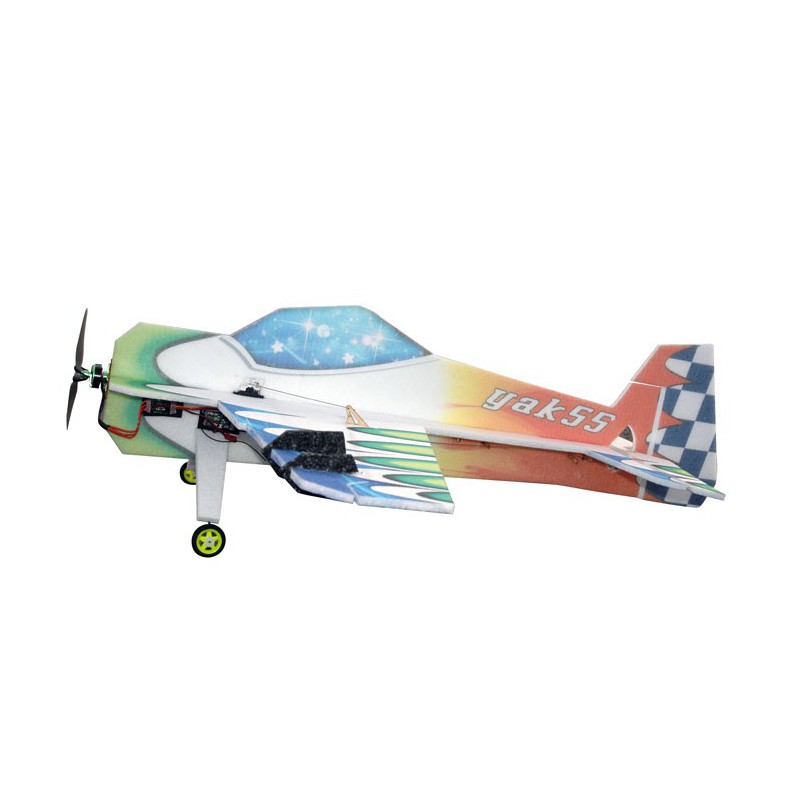 Avions électrique radiocommandé YAK 55 PNP + accu LiPo
