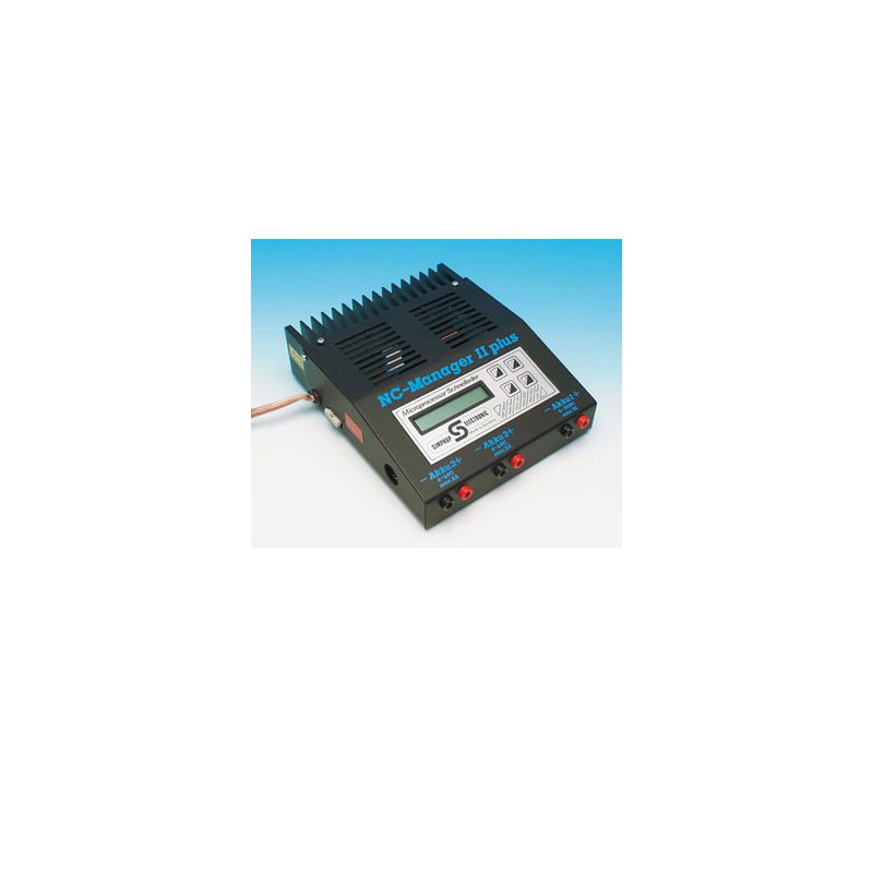 Chargeur pour accu pour appareil radiocommandé NC MANAGER II PLUS