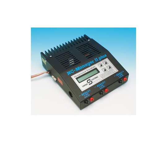 Chargeur pour accu pour appareil radiocommandé NC MANAGER II PLUS