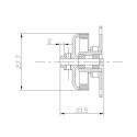Moteur électrique radiocommandé Moteur DM2204 Kv1750 Moteur électrique radiocommandé Moteur DM2204 Kv1750