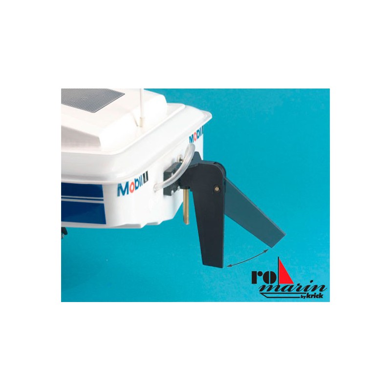 Accastillage de bateau Gouvernail escamotable 65mm
