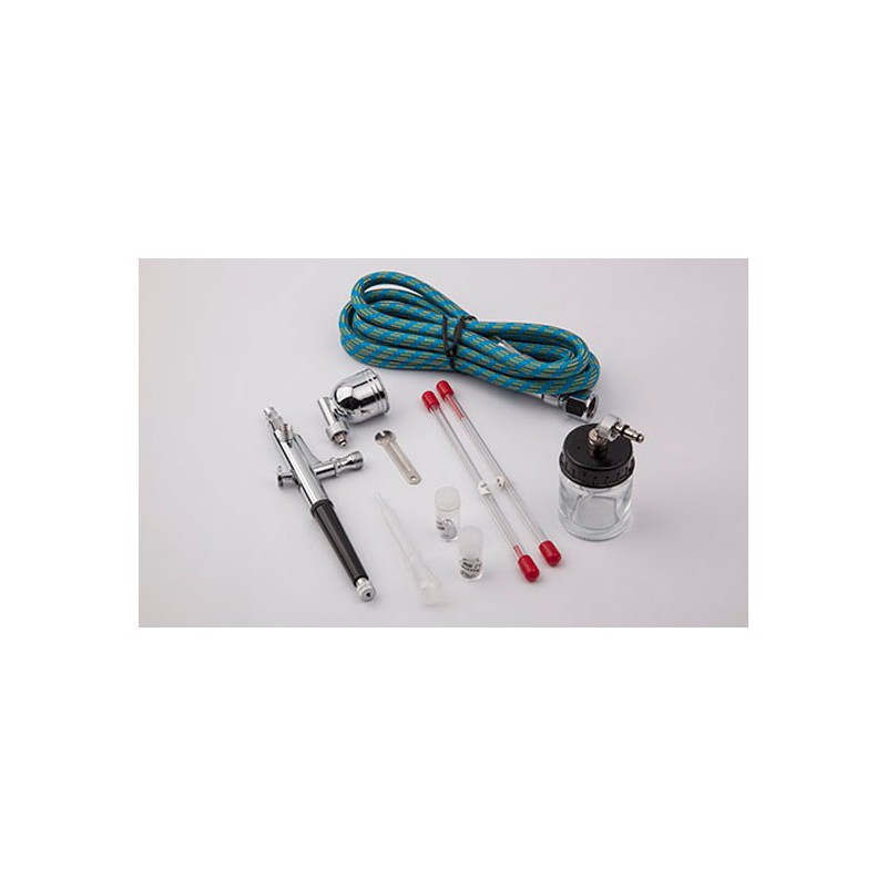 Aerographe pour maquette Coffret aérographe double action hybride Aerographe pour maquette Coffret aérographe double action hybride
