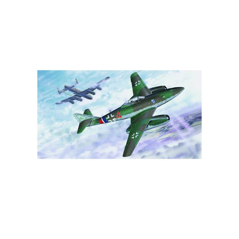 Maquette d'avion en plastique MESSERSCHMITT ME 262 A-1A