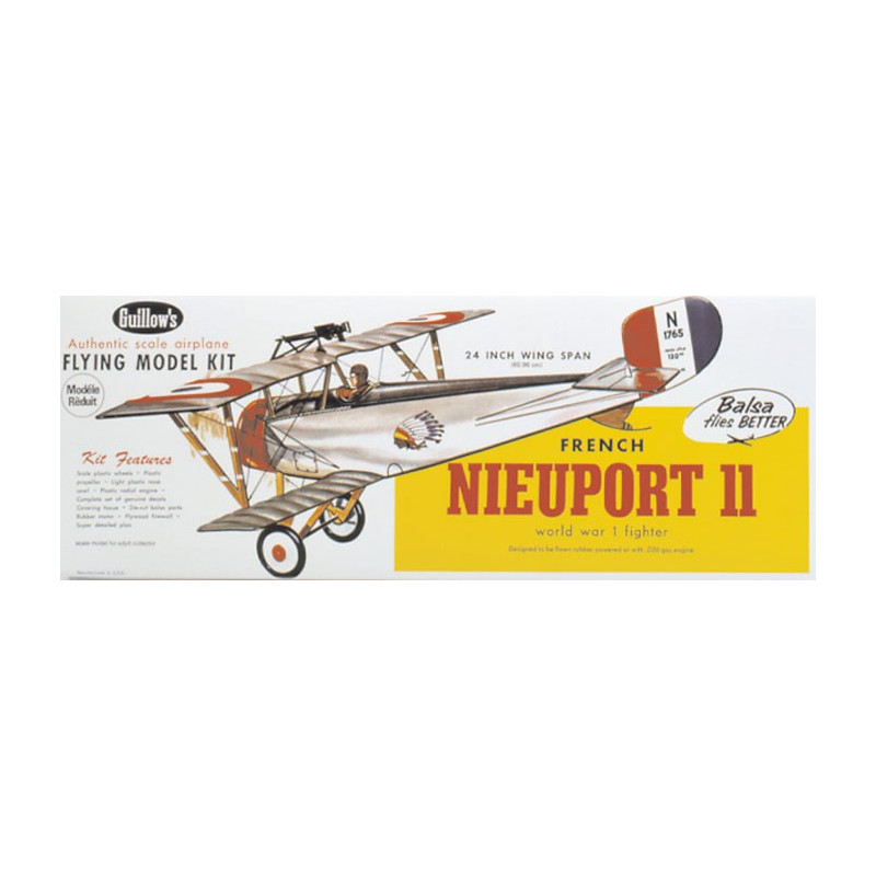 Avion de vol libre radiocommandé NIEUPORT 11