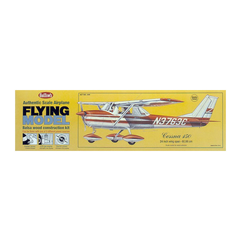 Avion de vol libre radiocommandé CESSNA 150