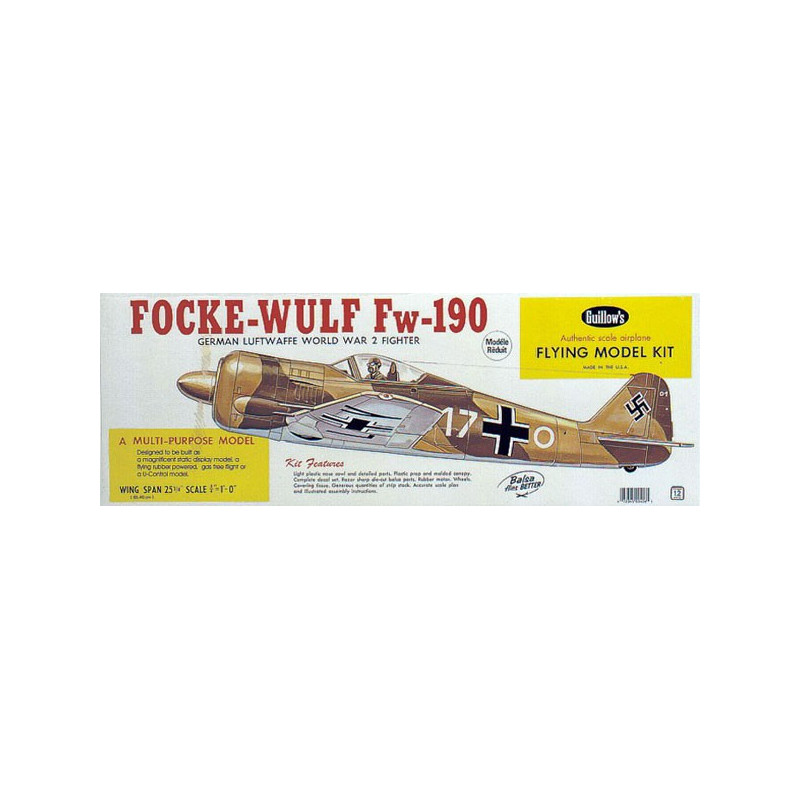 Avion de vol libre radiocommandé FOCKE WULF FW-190