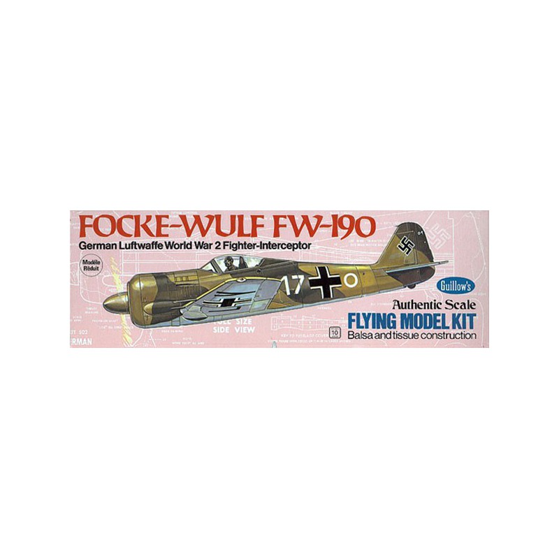 Avion de vol libre radiocommandé FOCKE WULF FW-190