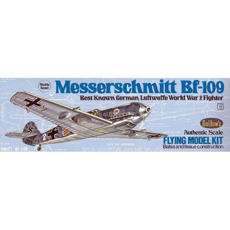 Avion de vol libre radiocommandé MESSERSCHMITT BF-109 Avion de vol libre radiocommandé MESSERSCHMITT BF-109