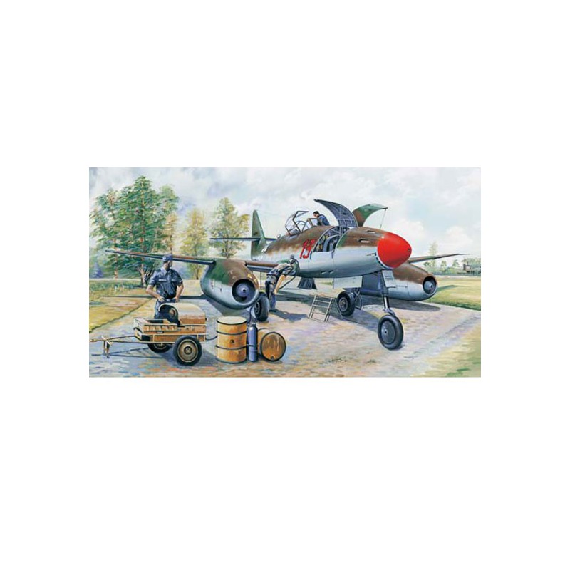 Maquette d'avion en plastique MESSERSCHMITT 262 A-1A