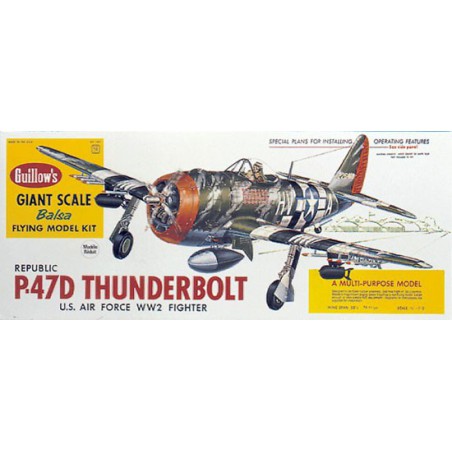 Avion de vol libre radiocommandé P47-D THUNDERBOLT Avion de vol libre radiocommandé P47-D THUNDERBOLT