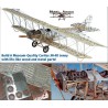 Maquette d'avion en bois CURTISS JN-4D JENNY 1/16