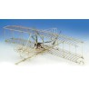 Maquette d'avion en bois WRIGHT FLYER 1/16