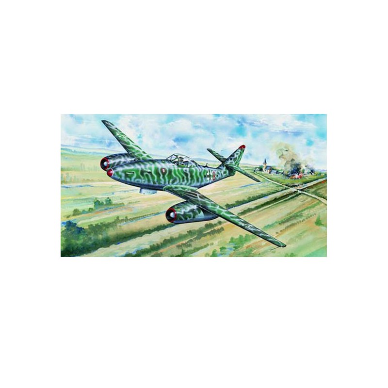 Maquette d'avion en plastique MESSERSCHMITT ME 262 A-2A Maquette d'avion en plastique MESSERSCHMITT ME 262 A-2A