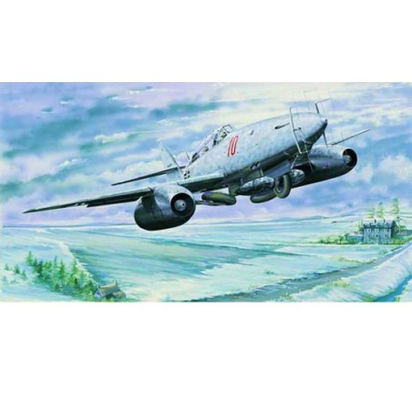 Maquette d'avion en plastique MESSERSCHMITT ME 262 B-1A/U1 Maquette d'avion en plastique MESSERSCHMITT ME 262 B-1A/U1