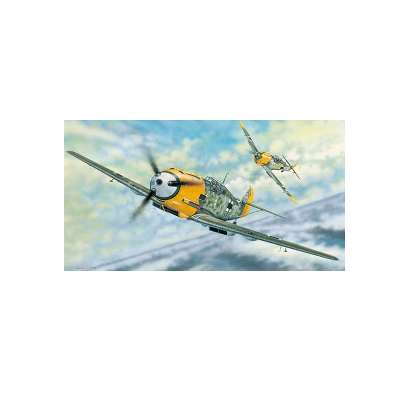 Maquette d'avion en plastique MESSERSCHMITT BF 109E-3