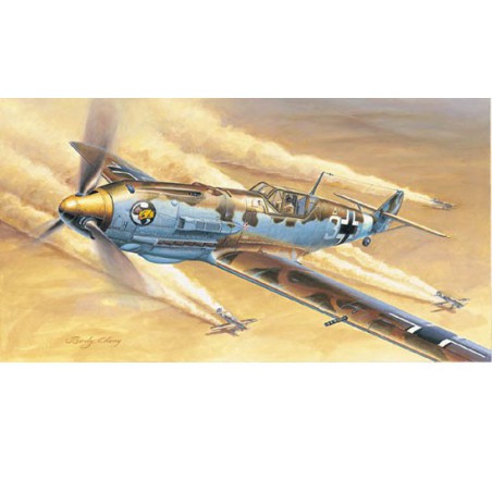Maquette d'avion en plastique MESSERSCHMITT BF 109E-4/TROP Maquette d'avion en plastique MESSERSCHMITT BF 109E-4/TROP