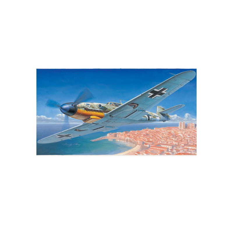 Maquette d'avion en plastique MESSERSCHMITT BF 109F-4