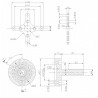 Moteur électrique radiocommandé Moteur DM4330 Kv340