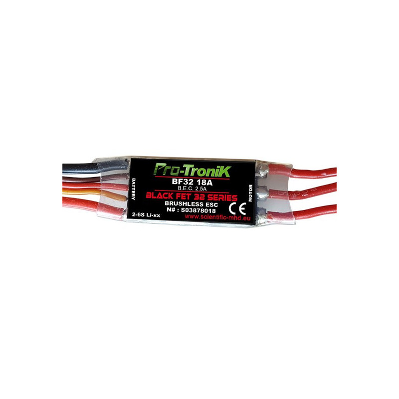 Moteur électrique radiocommandé Variateur BF32-18A