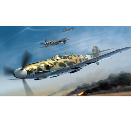 Maquette d'avion en plastique MESSERSCHMITT BF 109G-2/TROP Maquette d'avion en plastique MESSERSCHMITT BF 109G-2/TROP
