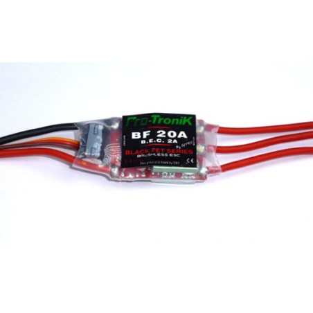 Moteur électrique radiocommandé Variateur BF20A 4S Moteur électrique radiocommandé Variateur BF20A 4S