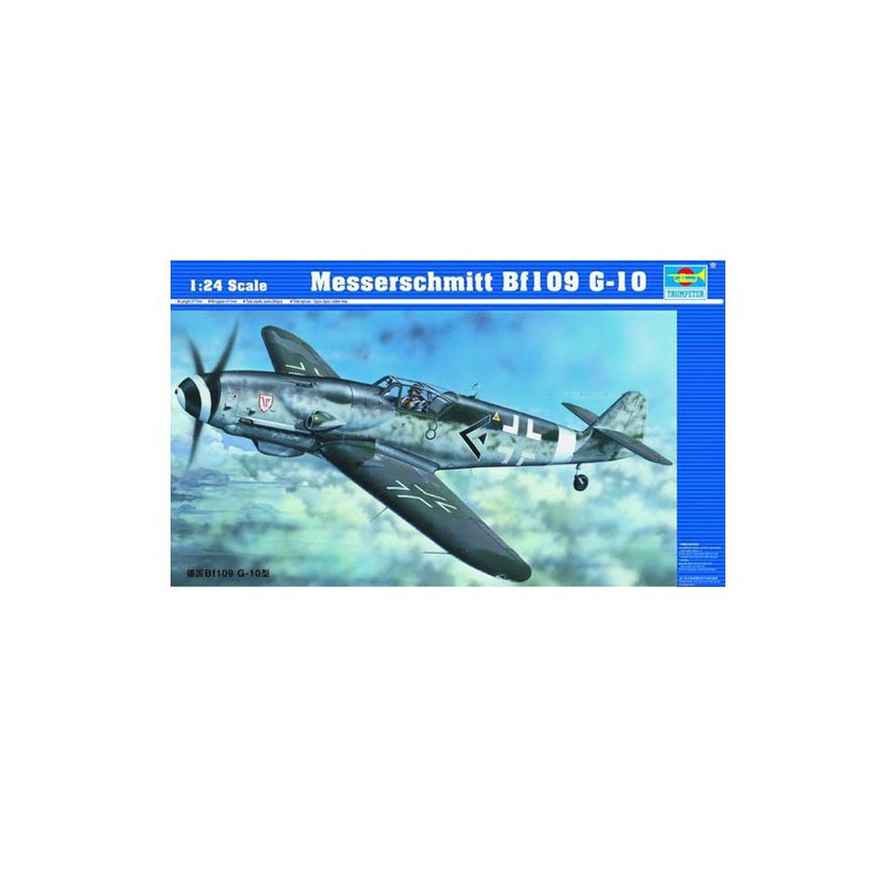 Maquette d'avion en plastique MESSERSCHMITT BF109 G-10