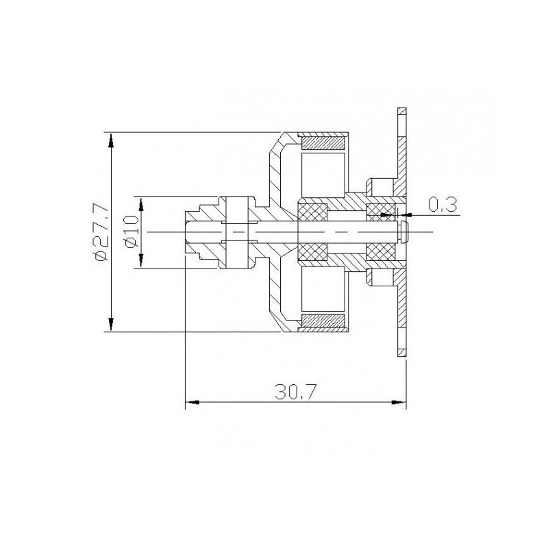 Moteur électrique radiocommandé Moteur DM2205L Kv1800