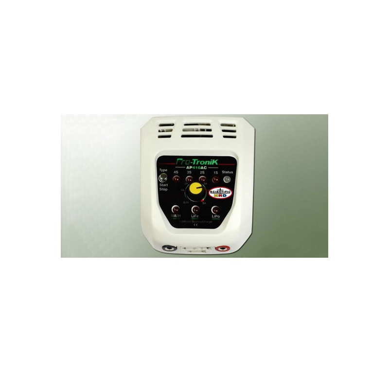 Chargeur pour accu pour appareil radiocommandé Chargeur AP410AC multifonction