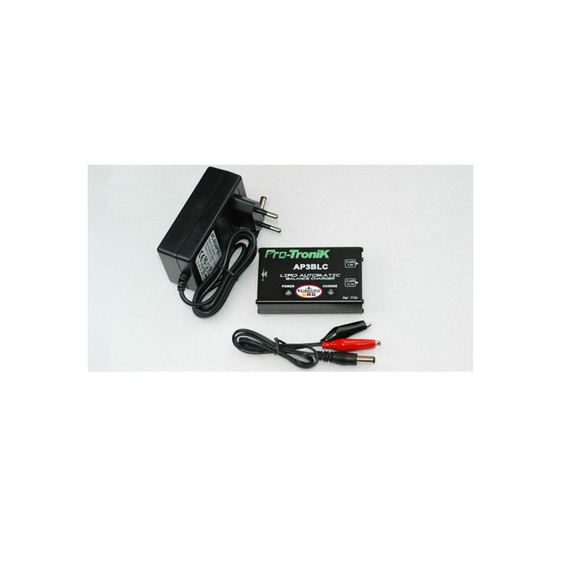 Chargeur pour accu pour appareil radiocommandé Chargeur AP3BLC 2S/3S + équilibreur
