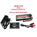 Accu LIPO pour appareil radiocommandé Combo Pack 1 Chargeur + LiPo Accu LIPO pour appareil radiocommandé Combo Pack 1 Chargeur + LiPo