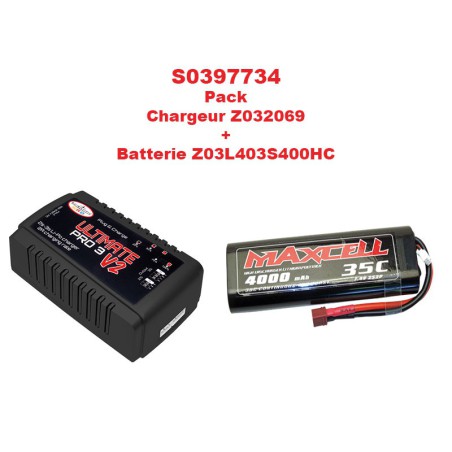 Accu LIPO pour appareil radiocommandé Combo Pack 2 Chargeur + LiPo Accu LIPO pour appareil radiocommandé Combo Pack 2 Chargeur + LiPo