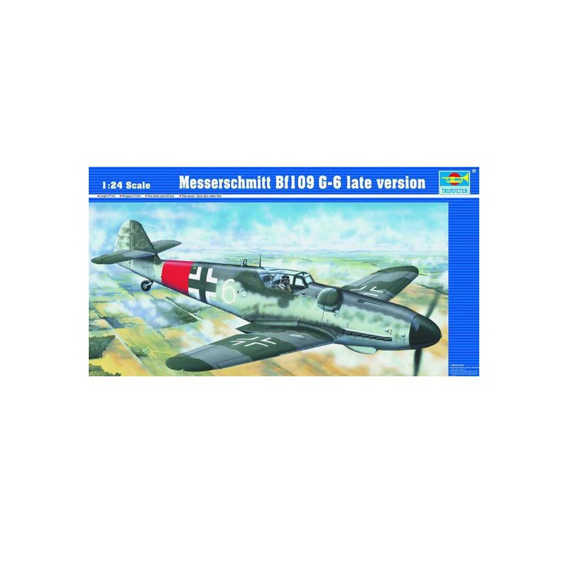 Maquette d'avion en plastique MESSERSCHMITT BF109 G-6