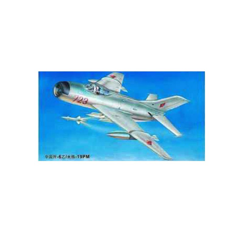 Maquette d'avion en plastique MIG-19PM FARMER E