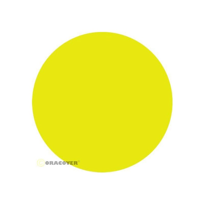 ORACOVER ORACOVER JAUNE FLUO 10m