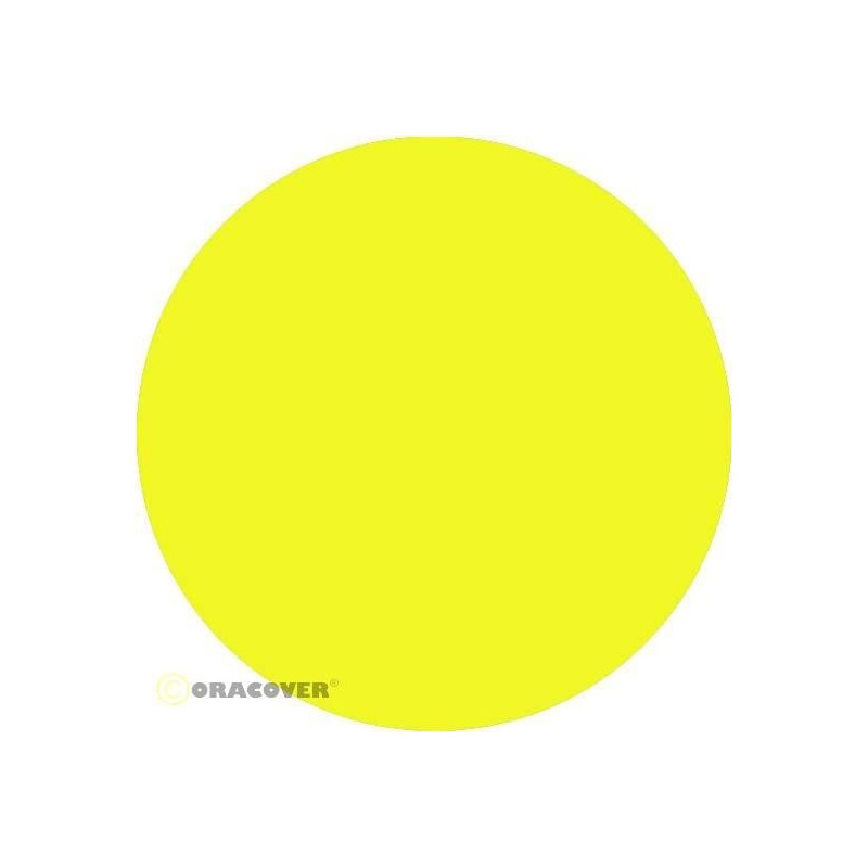 ORACOVER ORACOVER JAUNE FLUO TRANSPARENT 2m