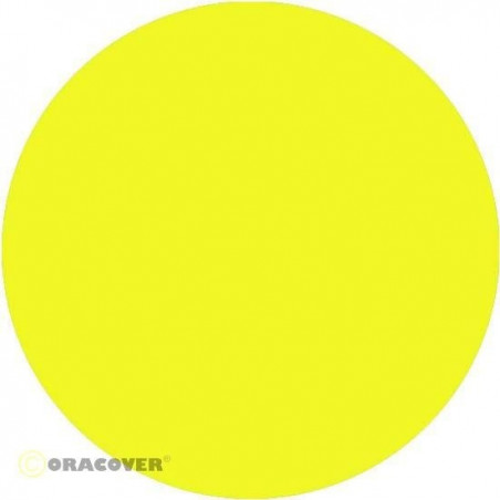 ORACOVER ORACOVER JAUNE FLUO TRANSPARENT 2m
