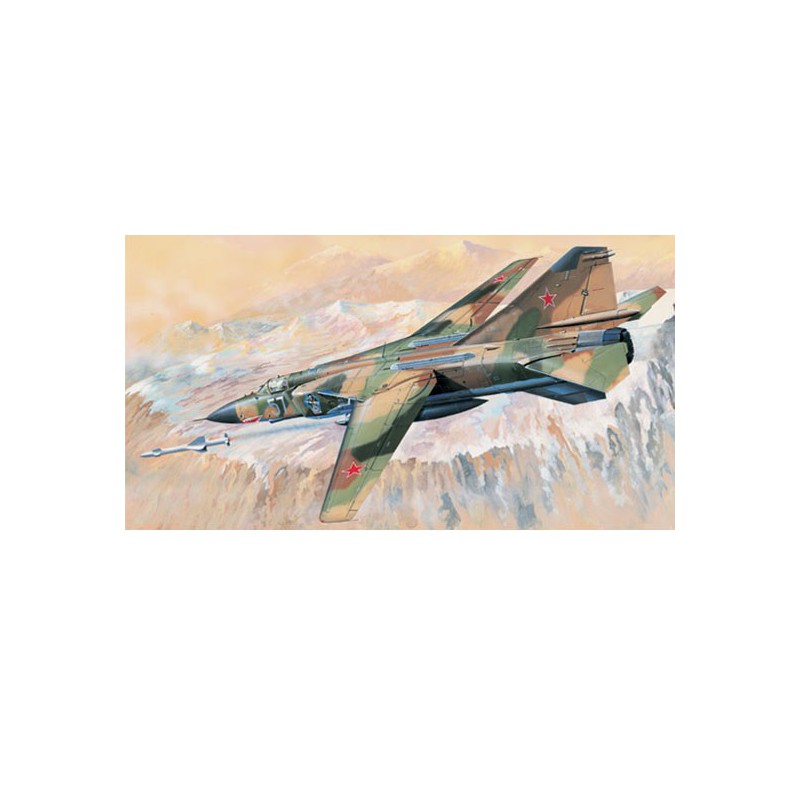 Maquette d'avion en plastique MIG-23MLD FLOGGER-K