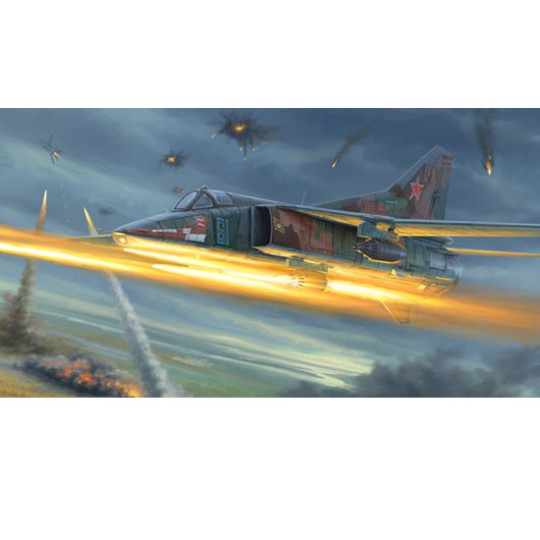 Maquette d'avion en plastique MIG-27M FLOGGER J Maquette d'avion en plastique MIG-27M FLOGGER J