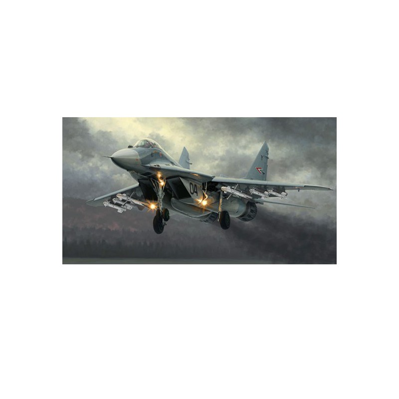 Maquette d'avion en plastique MIG-29A FULCRUM