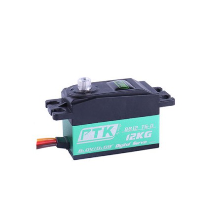 Servos pour radiocommande PTK Servo Digital 8812TG-D 12K Servos pour radiocommande PTK Servo Digital 8812TG-D 12K